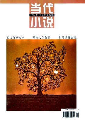 《當(dāng)代小說(shuō)(下半月)》封面