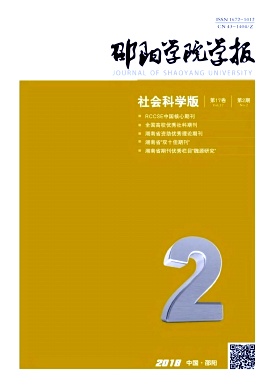 《邵陽學院學報(社會科學版)》